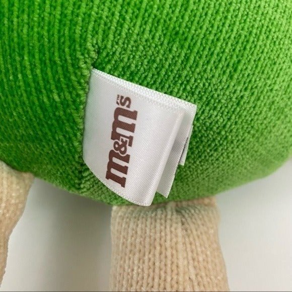Mars M&M’s World Green Character M&M Knit Plush - Picture 6 of 11
